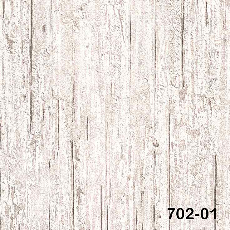 Decowall Rina 702-01 Modern Eskitme Dokulu Bej Duvar Ka