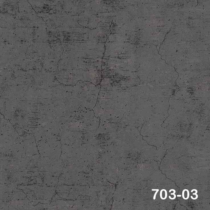 Decowall Rina 703-03 Beton Görünümlü Antrasit Duvar Kağ