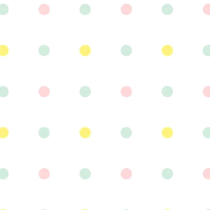 Adawall Adakids Duvar Kağıdı Çocuk Odası Puantiyeli
