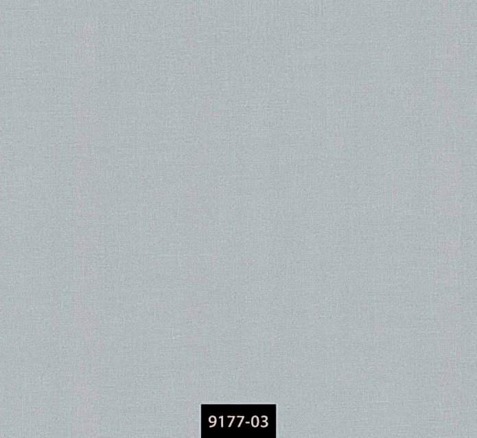 Valerian 9177-03 Mavi & Füme Tekstil Dokulu İthal Duvar
