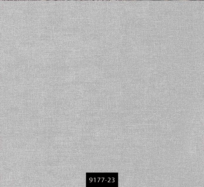 Valerian 9177-23 Gri & Gümüş Tekstil Dokulu İthal Duvar